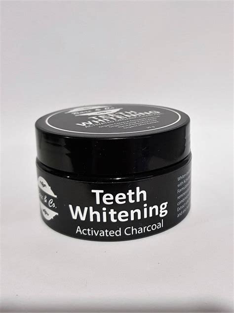 Bare And Co Activated Charcoal Teeth Whitening Powder 30g