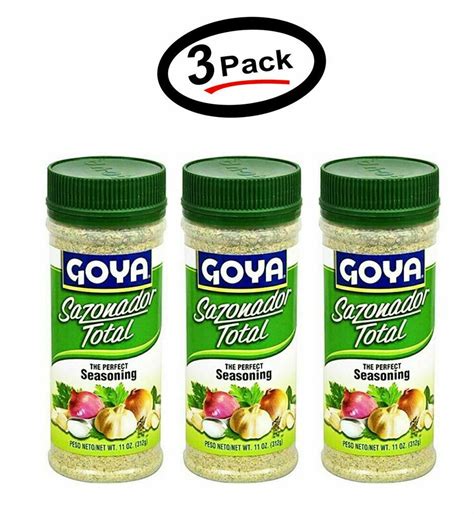 3 Goya Sazonador Total The Perfect Seasoning 11 Oz