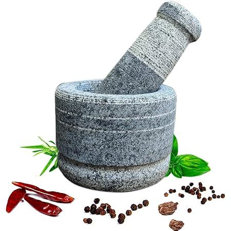 Buy Ezahk Zaina Stone Mortar And Pestle Sets Okhli Heavy Duty Stone