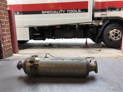 Dpf Clean On This Mitsubishi Canter Fuso For The Local Snap On Dealer