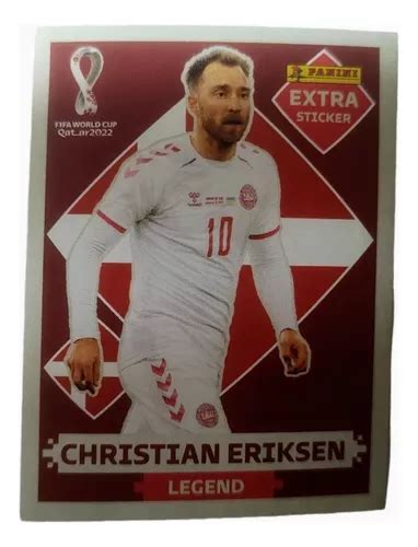 Extra Stickers Panini Christian Eriksen Base Qatar Env O Gratis