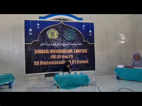 Sidang Munaqosah Tahfidz Semester 2 YouTube