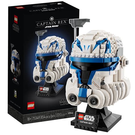 New Lego Star Wars Helmets Captain Rex And Clone