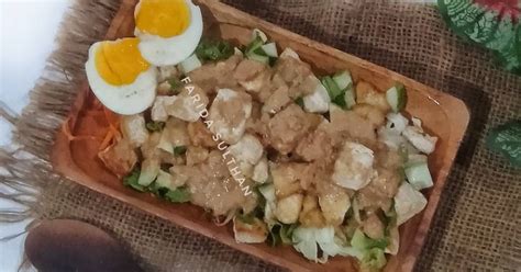 Resep Salad Tahu Saus Kacang Oleh Farida Sulthan IG Malika02782