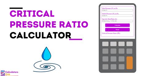 Critical Pressure Ratio Calculator