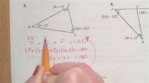 Master Congruent Triangles With This Comprehensive Chapter 4 Test Review Answer Key Provided