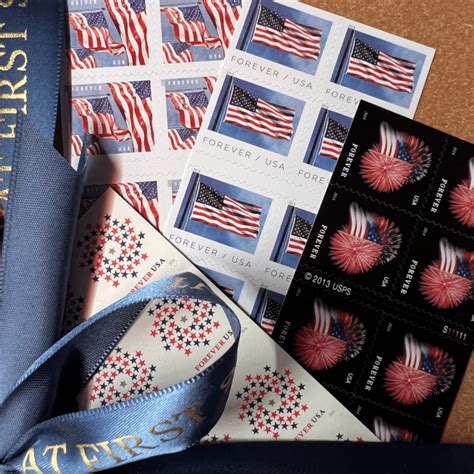 Us Flag Stamps Bouteeq