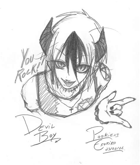 Devil Boy By Pookiemania On Deviantart