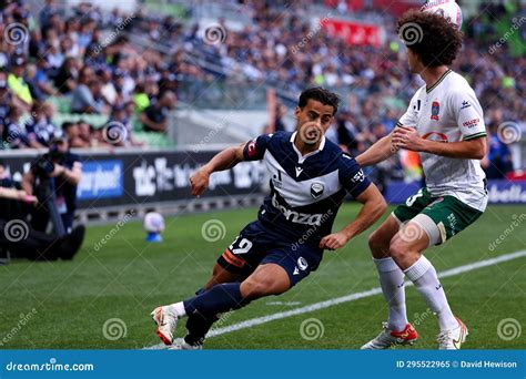 A League Melbourne Victory V Newcastle Jets Editorial Image Image