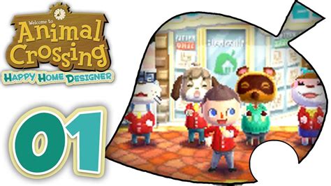 Animal Crossing Happy Home Designer Part 1 English Gameplay