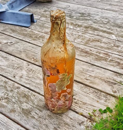 This Unopened Bottle Of Something I Found Under Water Rpics