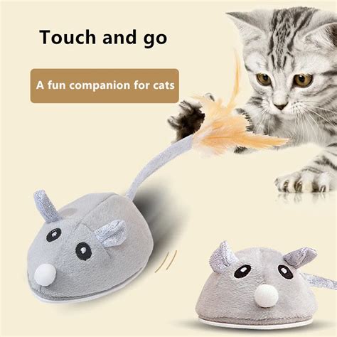 Jouets Interactifs Automatiques Pour Chats Avec Baguette En Plumes