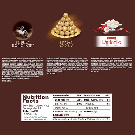 33 Ferrero Rocher Nutrition Label - Label Design Ideas 2020