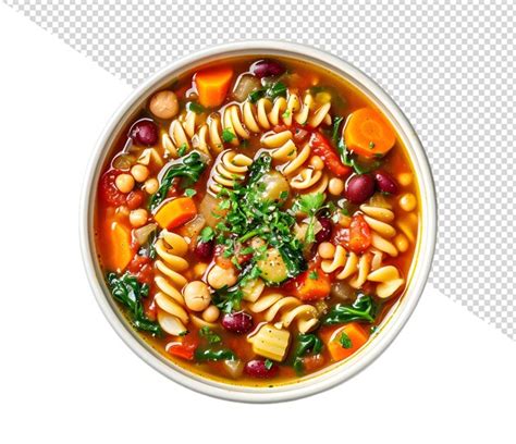 Premium Psd Italian Minestrone Soup