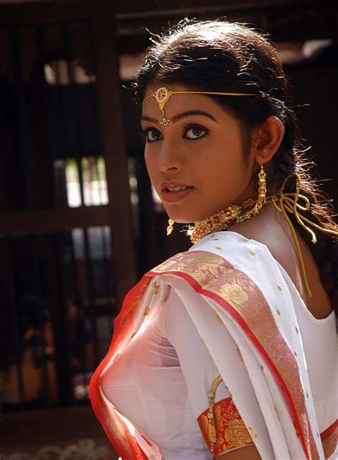 Beautiful Amazing Actress PRATHISTA IN HOT WHITE SAREE
