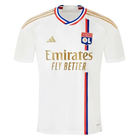 Camisa Lyon Home Torcedor Adidas Masculina Branca