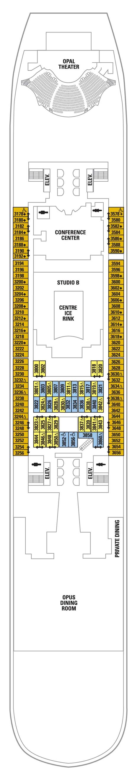 Allure Of The Seas Deck Plan Deck Allure Of The Seas Deck Plans