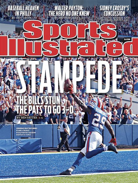 New England Patriots V Buffalo Bills Sports Illustrated Cover