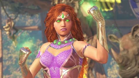 Injustice Starfire Multiverse Ladder Walkthrough And Ending Youtube