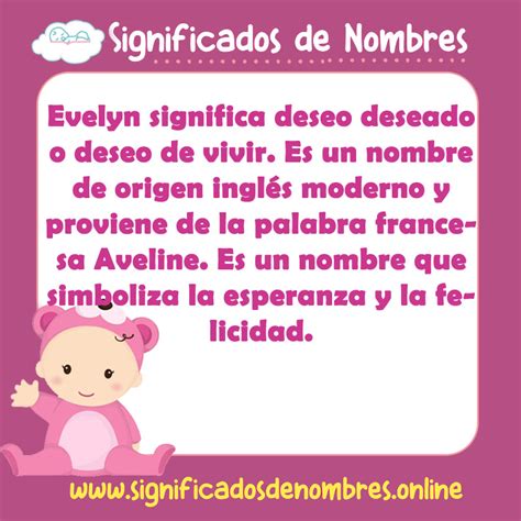 Significado De Evelyn Apodos Origen Y M S