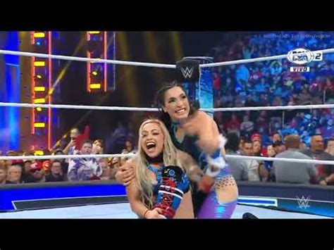 RAQUEL RODRIGUEZ LIV MORGAN VS TEGAN NOX EMMA SMACKDOWN 17 03 23