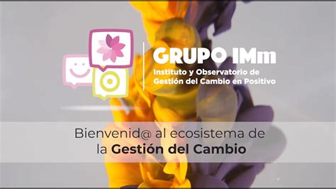 Grupo Imm Instituto Y Observatorio De Gestión Del Cambio Youtube