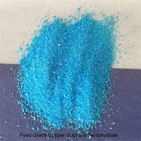 Form Granules Feed Grade Copper Sulphate Pentahydrate At 218 Kg In