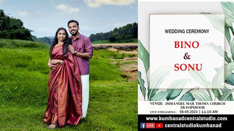 WEDDING LIVE STREAMING BINO SONU 06 05 2023 YouTube