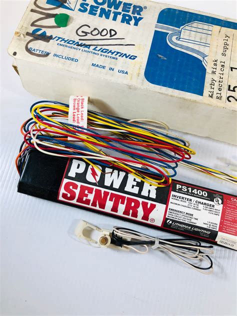 Power Sentry Inverter Charger Ps1400 Lithonia Lighting Metal Logics