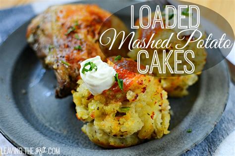 Loaded Mashed Potato Cakes