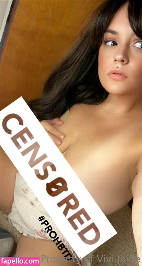 Vivi Jaide Vivijade Nude Leaked Onlyfans Photo Fapello