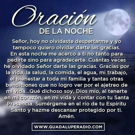 Oraciones Catolicas Cortas Oración De La Noche Oraciones