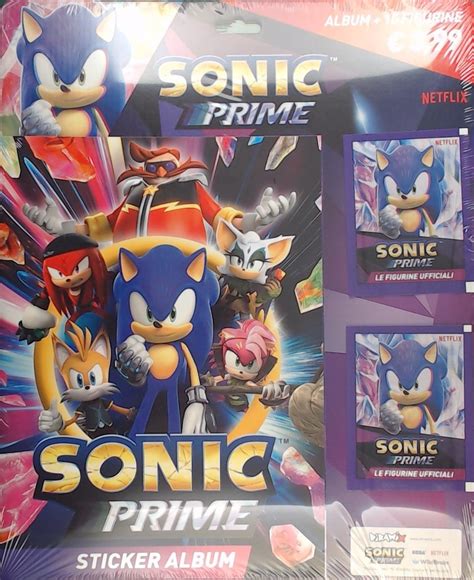 Sonic Prime Sticker Album