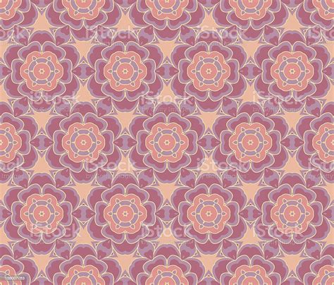 Ethnic Modern Geometric Seamless Pattern Ornament Background Stock