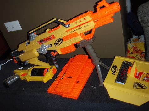 Aliens M41a Pulse Rifle From A Nerf Stampede Halo Costume And Prop Maker Community 405th