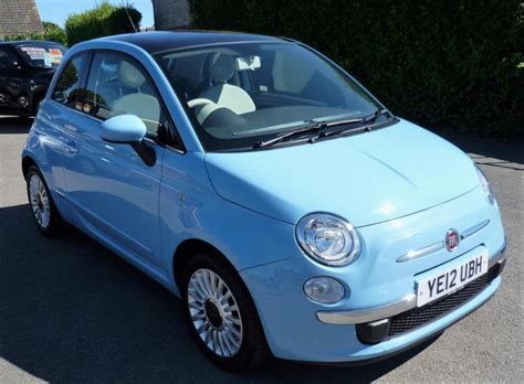 Fiat Lounge In Retro Baby Blue Road Tax In