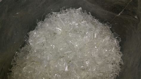 Hot Wash Clear Pet Flakes Al Manazil Plastics
