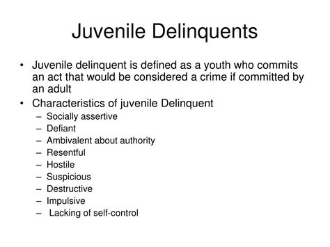 Ppt Juvenile Justice Powerpoint Presentation Free Download Id3343426