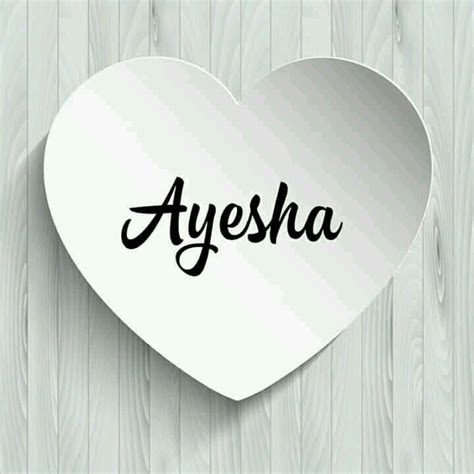 53 Top Ayesha name design With Creative Desiign | In Design Pictures