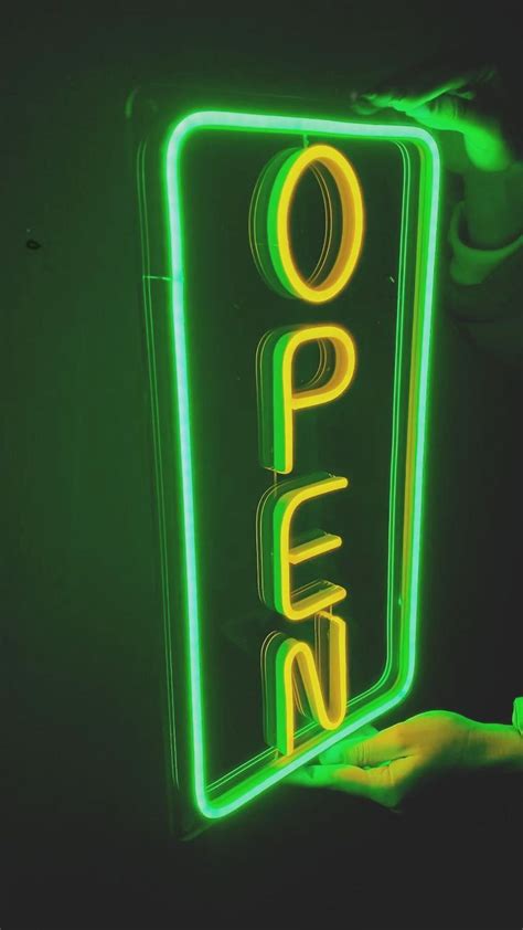 Pin on Bussiness neon signs