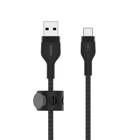 Belkin Boostcharge Pro Flex Braided Usb Type C To A Cable Ft Usb If