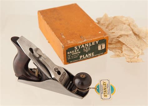 STANLEY NO 1 Smooth Plane DEAD MINT And Unused In Its Original Box