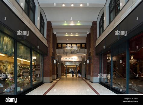 Entrance Levantehaus Shopping Mall Hamburg Germany Stock Photo Alamy