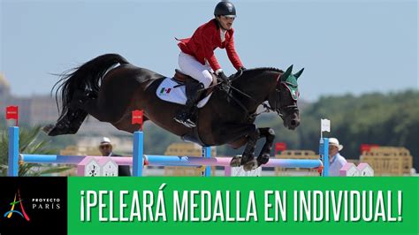 Quiere Medalla Andr S Azc Rraga Se Mete A La Final De Salto Ecuestre