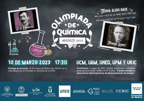 Recursos Palomeras-Vallecas: Olimpiada de Química 2023