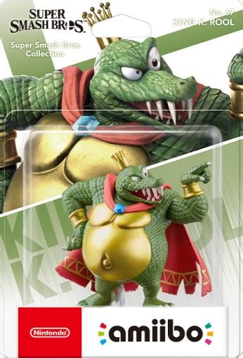 King K Rool Amiibo Super Smash Bros Collection Nintendo