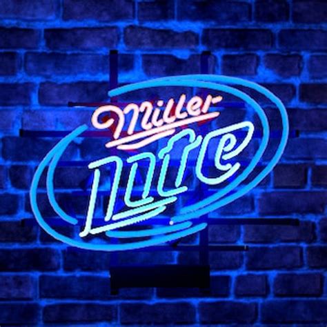 Miller Lite Neon Sign Litasign