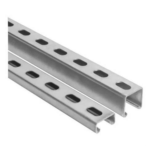 Galvanized Iron Gi Slotted C Channel For Industrial Size X X