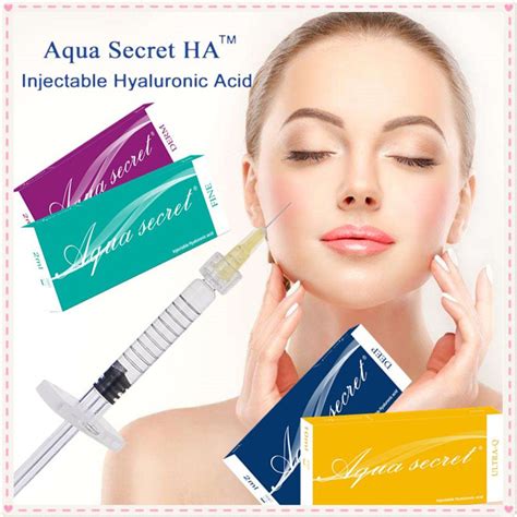 Aqua Secret Hyaluronate Acid Gel Hyaluronic Acid Injection Ml Ml