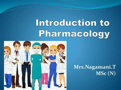 Introduction To Pharmacology Pptx